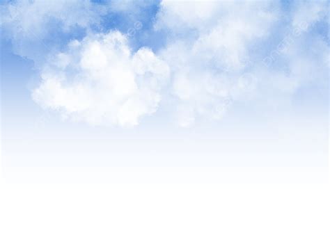 Realistic Cloudy Blue Sky On Transparent Background, Cloudy, Clouds ...