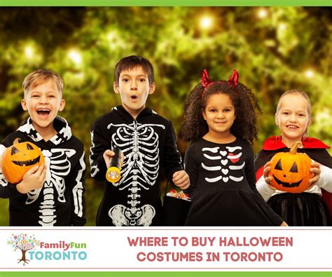 Where to Buy Halloween Costumes in Toronto | Family Fun Toronto