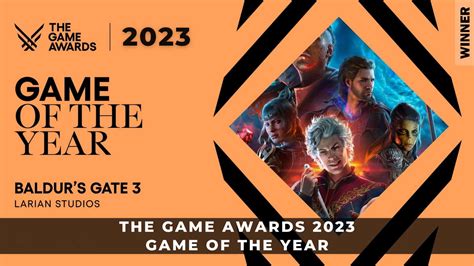 Baldur's Gate 3 Wins The Game Award for Game of the Year 2023 - KeenGamer