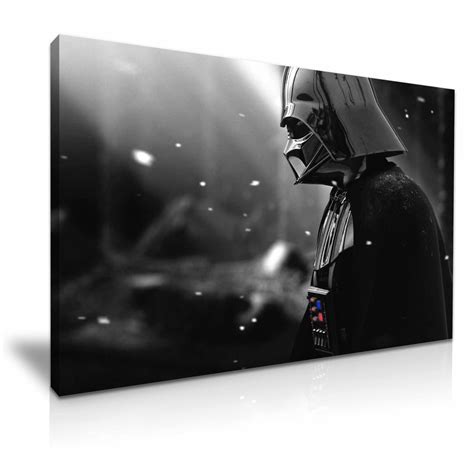 Star Wars Darth Vader Canvas Wall Art Picture Print 45x30cm | eBay