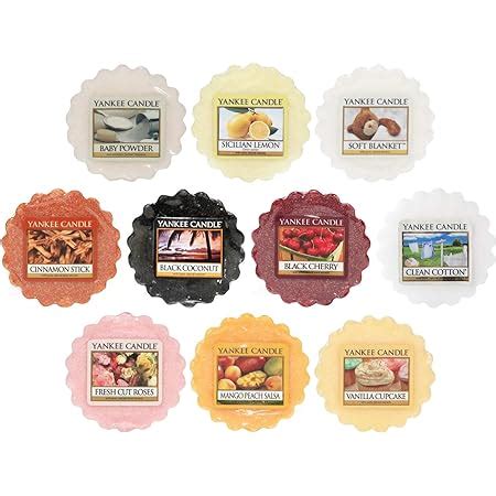 Amazon.com: Yankee Candle Wax Tarts - Grab Bag of 10 Assorted Yankee ...