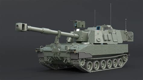 M109A7 Howitzer And Puma IFV Collection 3D Model - TurboSquid 2081606