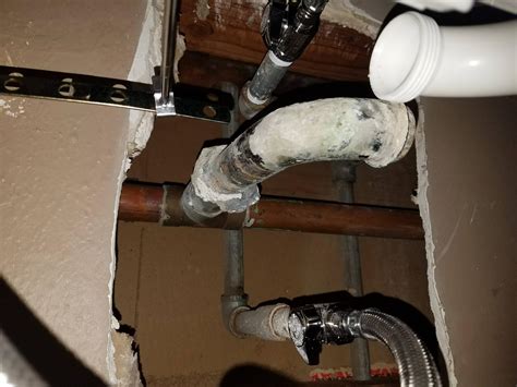 plumbing - Sink P-Trap doesn't line up with Drain pipe - Home Improvement Stack Exchange