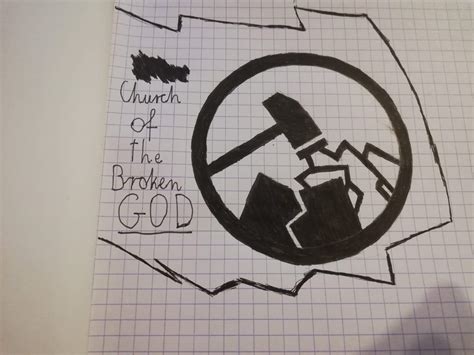 Church Of The Broken God logo | SCP Foundation Amino