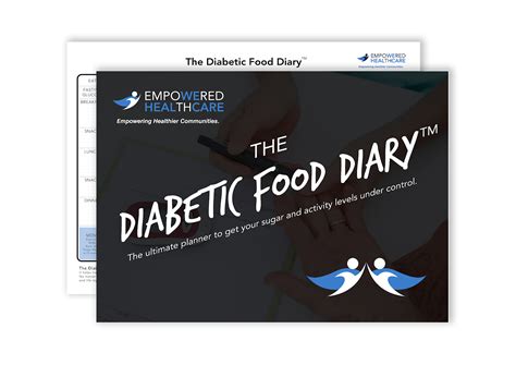 Diabetic Food Diary - Empowered Health Care