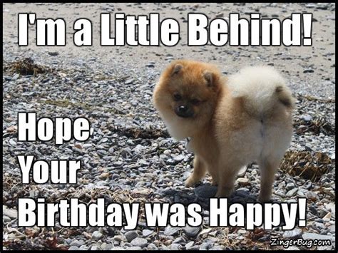 30 Belated Birthday Wishes That Can Get You Out of Trouble - SayingImages.com | Happy belated ...