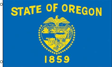 Oregon State Flag - State Flags - Oregon Flag - A1 Flags and ...