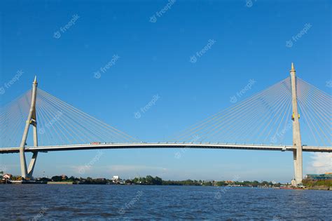 Premium Photo | Bhumibol bridge.