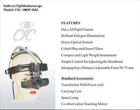 Indirect Ophthalmoscope at best price in New Delhi by Chona Surgical Co ...