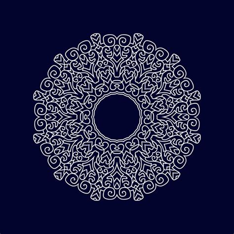 Islamic mandala background vector illustration 17479859 Vector Art at ...