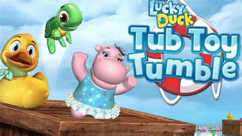 ღ Disney Lucky Duck Tub Toy Tumble - Rescue Toys (Cute Baby Games ...