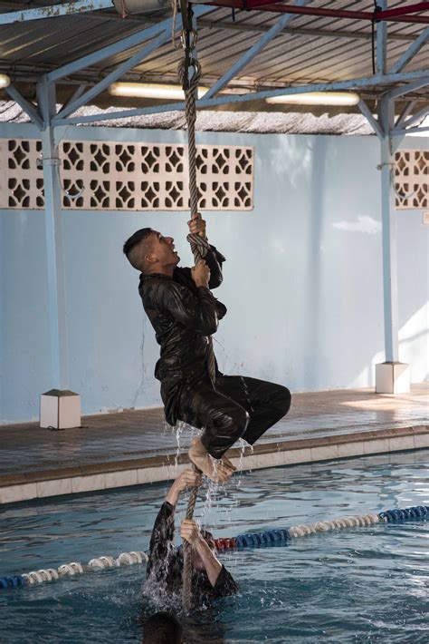 US Soldiers, French marines dive into French Commando Course prequalification assessment ...