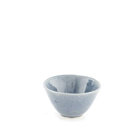 River Bowl ø8cm/3 Light Blue – Khmer Ceramics and Fine Arts Centre