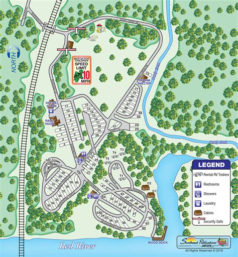 Park Map – Riverview RV & Recreational Park