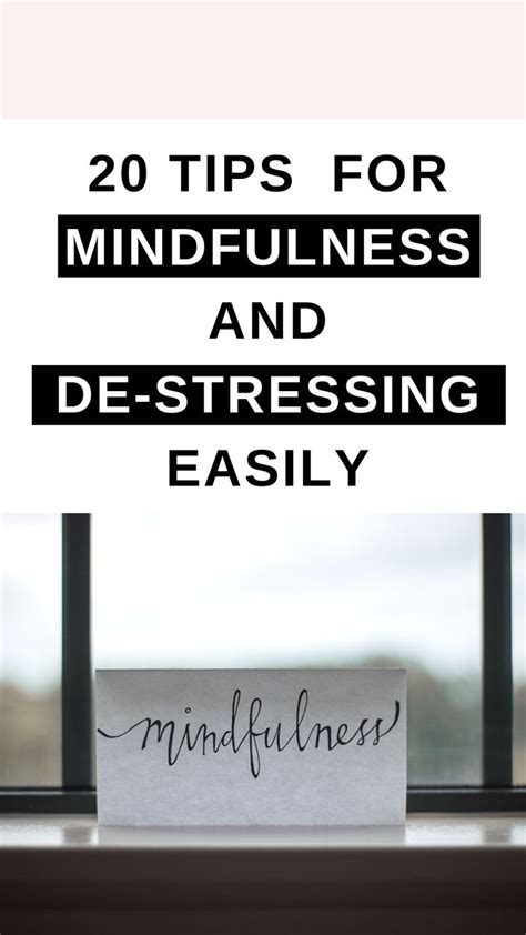 20 Tips for mindfulness | Pinterest