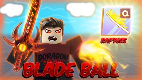 Roblox Blade Ball - RAPTURE ABILITY! 🔥 Showcase - YouTube