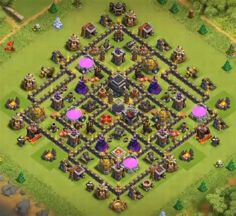 10+ Best TH9 Farming Base 2019