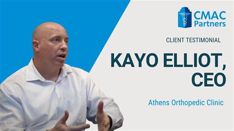 Kayo Elliot, CEO, Athens Orthopedic Clinic - YouTube