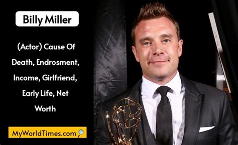 Billy Miller Net Worth 2023: Cause of Death, Income, Early Life ...