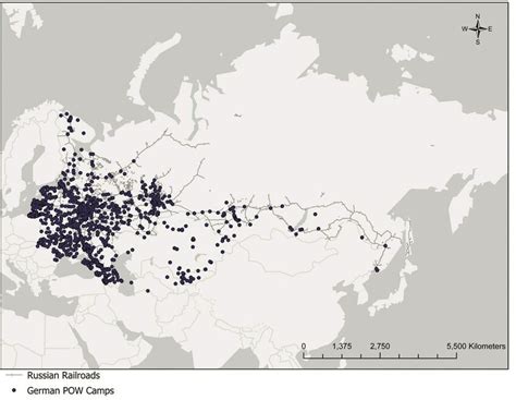 Corrected German POW Camp Locations from Python and Google Maps ...