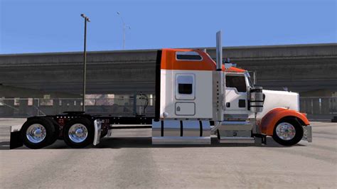 Kenworth W900 Aero Cab Custom v1.0 1.35.x Truck ATS - American Truck Simulator mod | ATS mod