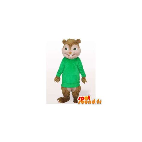 Purchase Chipmunks mascot. Costume Theodore Seville in Mascots the Chipmunks Color change No ...