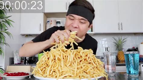 Matt Stonie Eats 5-Pound Mountain Of Fries | RTM - RightThisMinute