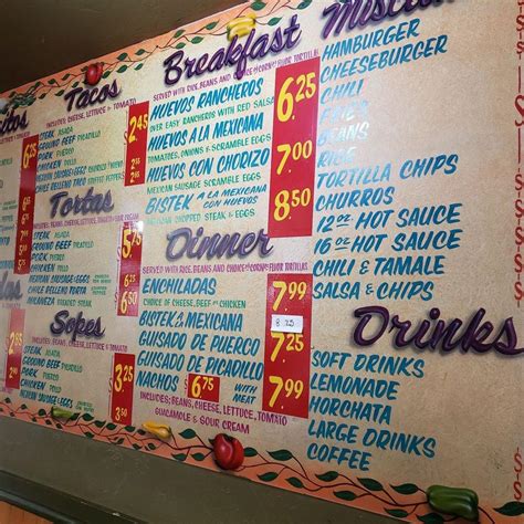 Menu at El Famous Burrito (Elmhurst) restaurant, Elmhurst, 904 N York St