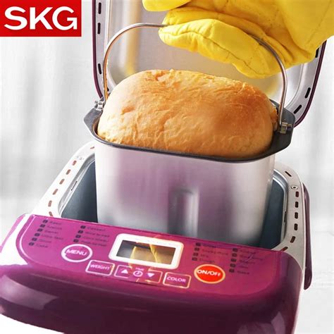 SKG Mini Bread Maker Electric Bread Bakery Machine 1 LB Capacity Kitchen Machine-in Bread Makers ...