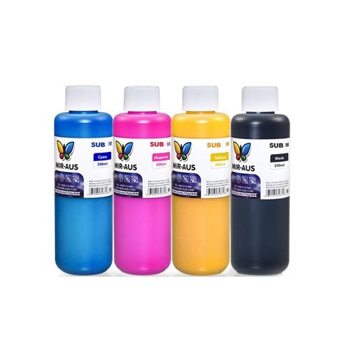 4x250ml sublimation ink