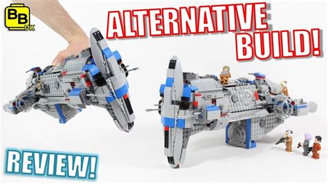 LEGO STAR WARS 75188 ALTERNATIVE BUILD HAMMERHEAD CORVETTE! - YouTube