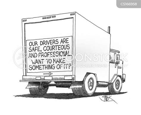 Truck Driver Cartoons and Comics - funny pictures from CartoonStock