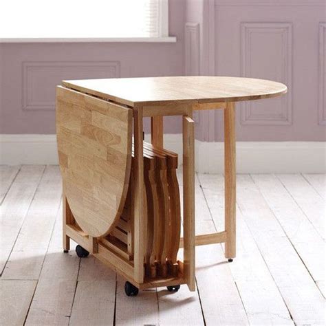 20 Compact Tables and Chairs That Maximize Limited Space - Noted List | Compact table and chairs ...