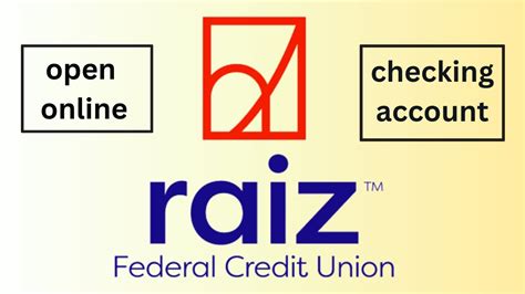 How to open RAIZ federal credit union checking - YouTube