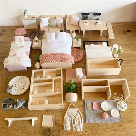 Beautiful Dollhouse Furniture Package | Doll furniture diy, Diy barbie furniture, Dolls house ...