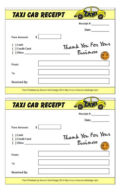 Cab Bill Pdf – Colona.rsd7 for Blank Taxi Receipt Template – Pray.gelorailmu.com