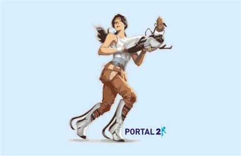 Portal 2 Character | Vector Game