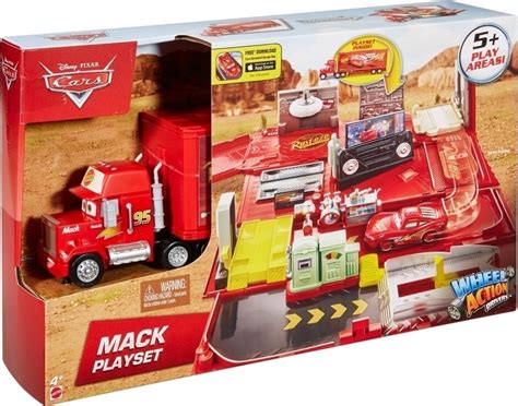 Mattel Disney Cars: Wheel Action Drivers - Mack Playset - Skroutz.gr