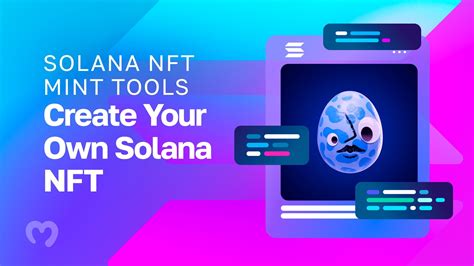 Solana NFT Mint Tools - Create Your Own Solana NFT - Moralis Web3 | Enterprise-Grade Web3 APIs