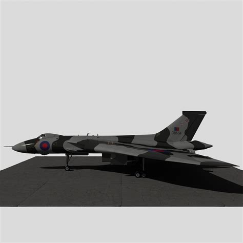 3d Vulcan Xh558 Model