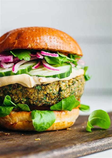 The Falafel Burger - SO VEGAN