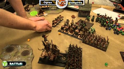 Ogres vs Vampires Warhammer Fantasy Battle Report Fantasy League Ep 19 ...