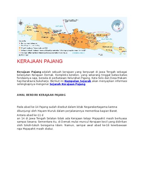 (DOC) KERAJAAN PAJANG | Salwa Rosyida Sya'bania - Academia.edu