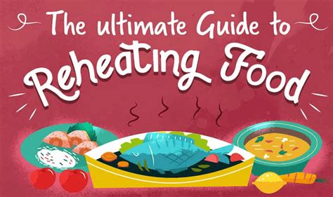 Ultimate Guide To Reheating Food #Infographic - Visualistan