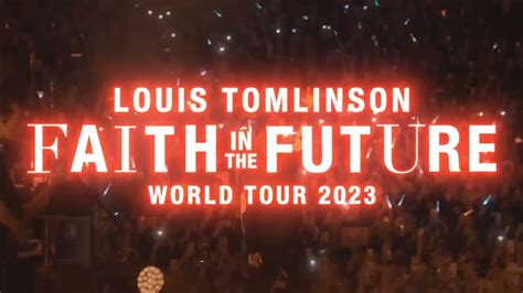 Louis Tomlinson - Faith In The Future - World Tour 2023 | Live Nation ...