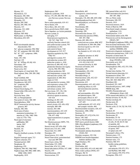 Anatomy-physiology-306 - INDEX I- Myoma, 323 Myomalacia, 323 Myomesin, 300, 300t Myometrium ...