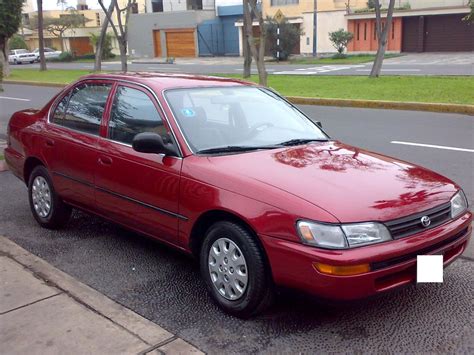 1994 Toyota Corolla - Information and photos - MOMENTcar