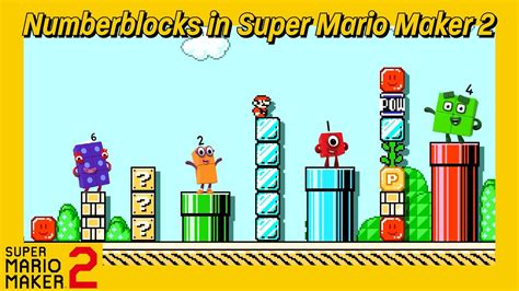 Number Blocks Super Mario