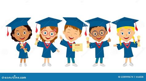 Cartoon Graduation Celebration Vector Illustration | CartoonDealer.com ...