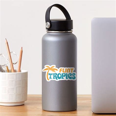 "Flint Tropics Logo" Sticker by simonnaro | Redbubble